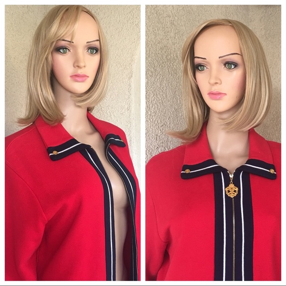 St. John sport red/blue jacket size P(2-4) - Picture 5 of 8